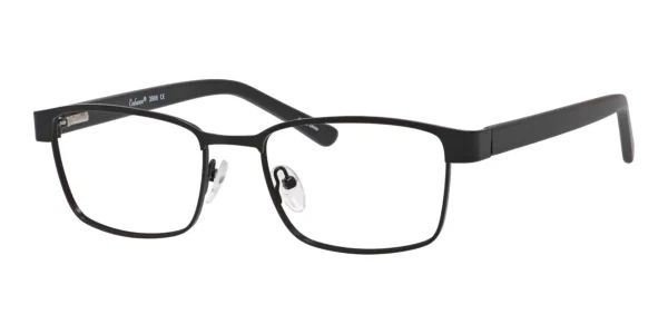 Enhance-3986-Eyeglasses-Satin-Black Image of Enhance EN3986 Eyeglasses Satin Black against a white background.