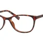 Image of Enhance EN3991 Eyeglasses Red Tortoise against a white background.