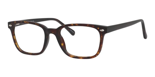 Enhance-3997-Eyeglasses-Matte-Tortoise Image of Enhance EN3997 Eyeglasses Matte Tortoise against a white background.