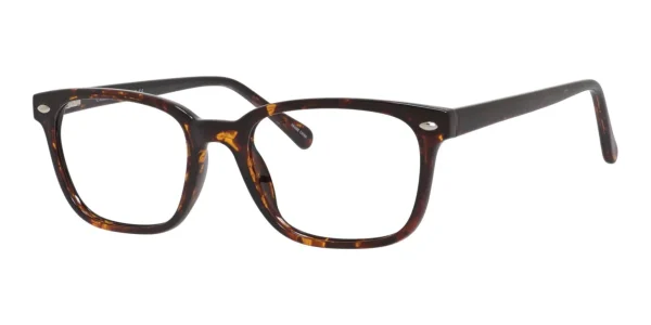 Enhance-3997-Eyeglasses-Shiny-Tortoise Image of Enhance EN3997 Eyeglasses Shiny Tortoise against a white background.