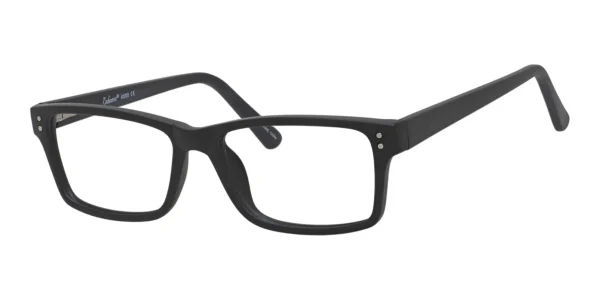 Enhance-4000-Eyeglasses-Matte-Black Image of Enhance EN4000 Eyeglasses Matte Black, against a white background.