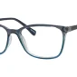 Image of Enhance EN4012 Eyeglasses Blue Amber against a white background.