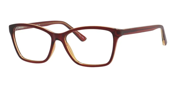 Enhance-4023-Eyeglasses-Mocha Image of Enhance EN4023 Eyeglasses Mocha against a white background.