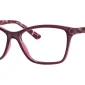 Image of Enhance EN4023 Eyeglasses Plum against a white background.