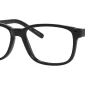 Image of Enhance EN4033 Eyeglasses Shiny Black against a white background.