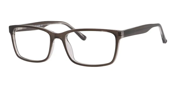 Enhance-4038-Eyeglasses-Dark-Grey-Crystal Image of Enhance EN4038 Eyeglasses Dark Grey Crystal against a white background.