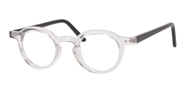 Enhance-4073-Eyeglasses-Crystal Image of Enhance EN4073 Eyeglasses Crystal, against a white background.