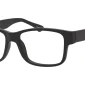 Image of Enhance EN4075 Eyeglasses Matte Black, against a white background.