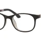 Image of Enhance EN4132 Eyeglasses Black Crystal, against a white background.