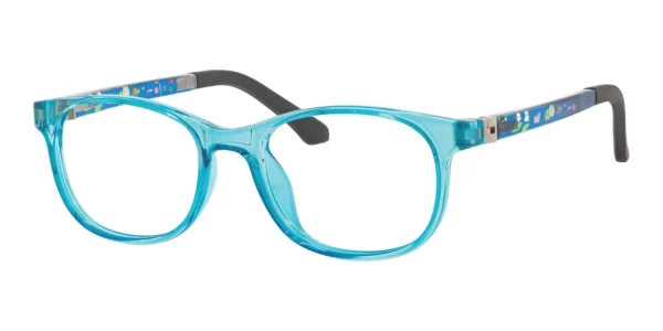 Image of Enhance EN4132 Eyeglasses Blue Crystal, against a white background.
