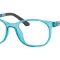 Image of Enhance EN4132 Eyeglasses Blue Crystal, against a white background.