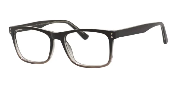 Enhance-4139-Eyeglasses-Black-Fade Image of Enhance EN4139 Eyeglasses Black Fade, against a white background.