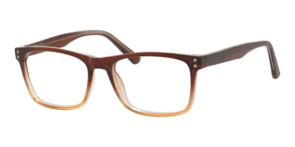 Enhance-4139-Eyeglasses-Brown-Fade Image of Enhance EN4139 Eyeglasses Brown Fade, against a white background.