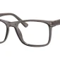 Image of Enhance EN4139 Eyeglasses Gray Crystal, against a white background.