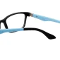 Image number 4 of Enhance EN4143 Eyeglasses Black Blue, against a white background.