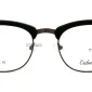Front view of Enhance EN4150 Eyeglasses Matte Black Dark Gunmetal, photographed against a white background.