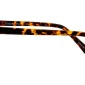 Side view of Enhance EN4150 Eyeglasses Matte Tortoise Gunmetal, photographed against a white background.