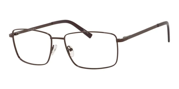 Enhance-4161-Eyeglasses-Brown Image of Enhance EN4161 Eyeglasses Brown, against a white background.