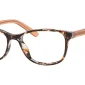 Image of Enhance EN4100 Eyeglasses Brown Marble, against a white background.