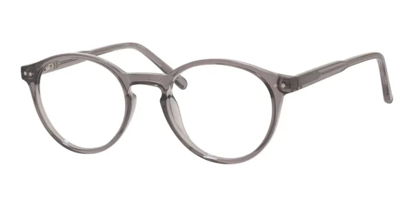 Enhance-EN4137-Eyeglasses-Grey-Crystal Image of Enhance EN4137 Eyeglasses Gray Crystal, against a white background.