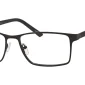 Image of Enhance EN4172 Eyeglasses Matte Black, against a white background.