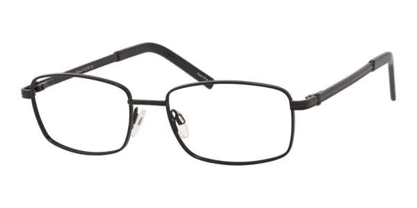 Enhance-EN4178-Eyeglasses-Matte-Black Image of Enhance EN4178 Eyeglasses Matte Black, against a white background.
