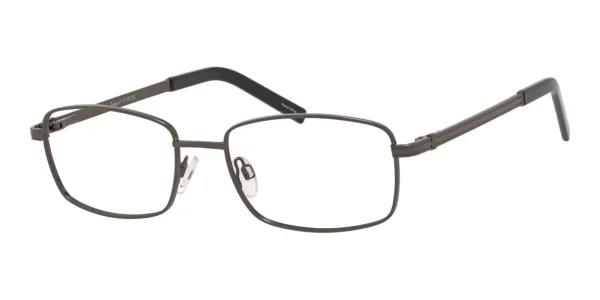 Enhance-EN4178-Eyeglasses-Matte-Gunmetal Image of Enhance EN4178 Eyeglasses Matte Gunmetal, against a white background.