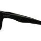 Side view of Polarized Bifocal Sunglasses Matte Black, photographed against a white background.