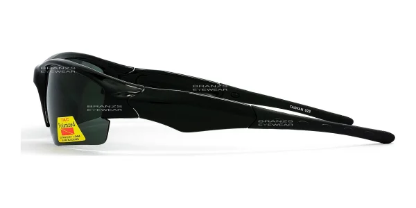 Polarized-Sunglasses-Black-c Side view of Polarized Sunglasses Black, photographed against a white background.