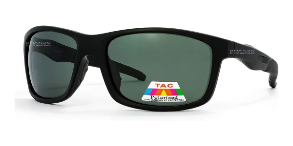 Polarized-Sunglasses-For-Men-And-Women-Matte-Black-b 45-degree angled view of Polarized Sunglasses For Men & Women Matte Black, photographed against a white background.
