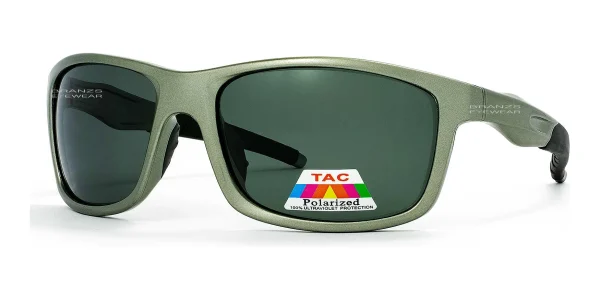 Polarized-Sunglasses-For-Men-And-Women-Silver-b 45-degree angled view of Polarized Sunglasses For Men & Women Silver Mirror, photographed against a white background.