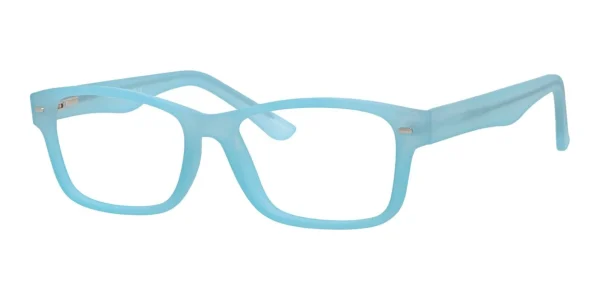 Enhance EN4030 Eyeglasses Matte Blue Sky Enhance EN4030 eyeglasses in Matte Blue Sky, 53mm frame width