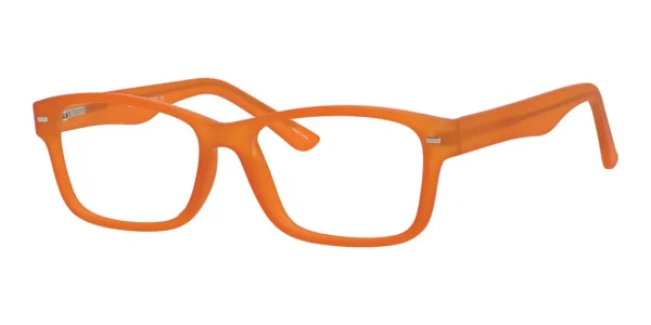Enhance EN4030 eyeglasses in Matte Tangerine, 53mm frame width