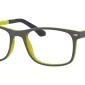 Enhance EN4117 eyeglasses in Grey Lime, 48mm frame width