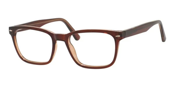 Enhance EN4138 Eyeglasses Brown Enhance EN4138 eyeglasses in Brown, 53mm frame width