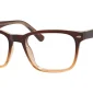 Enhance EN4138 eyeglasses in Brown Fade, 53mm frame width