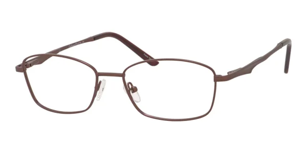 Enhance EN4174 Eyeglasses Matte Brown Enhance EN4174 eyeglasses in Matte Brown, 54mm frame width