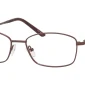 Enhance EN4174 eyeglasses in Matte Brown, 54mm frame width