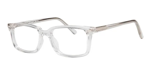 Enhance EN4300 Eyeglasses Crystal Enhance EN4300 eyeglasses in Crystal, 47mm frame width