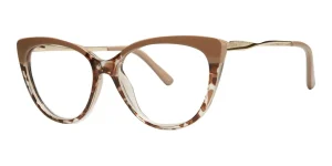 Enhance EN4309 eyeglasses in Mink Tortoise Fade, 55mm frame width