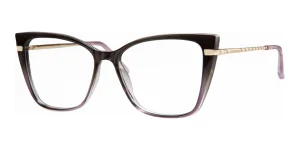 Enhance EN4312 eyeglasses in Light Purple Gold, 55mm frame width
