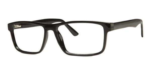 Enhance EN4313 Eyeglasses Black Enhance EN4313 eyeglasses in Black, 60mm frame width
