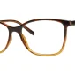 Enhance EN4315 eyeglasses in Brown Fade, 58mm frame width