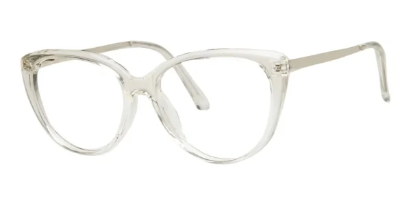 Enhance EN4319 Eyeglasses Crystal Silver Enhance EN4319 eyeglasses in Crystal Silver, 53mm frame width
