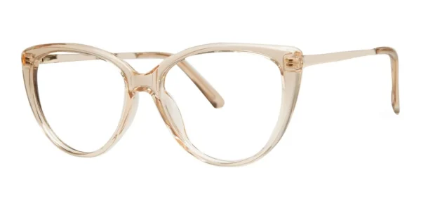 Enhance EN4319 Eyeglasses Wheat Gold Enhance EN4319 eyeglasses in Wheat Gold, 53mm frame width