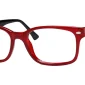 Enhance EN4330 eyeglasses in Red Black, 51mm frame width