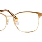 Enhance EN4339 eyeglasses in Satin Gold, 52mm frame width