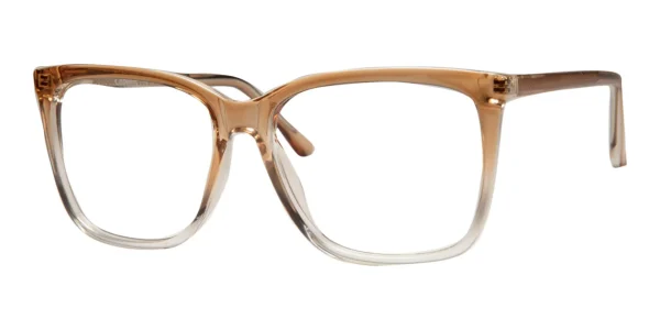 Enhance EN4380 Eyeglasses Brown Fade Enhance EN4380 eyeglasses in Brown Fade, 57mm frame width