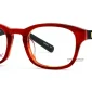 Betsey Johnson Snap Eyeglasses in Red, 46mm lens width