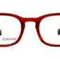 Betsey Johnson Snap Eyeglasses in Red, 46mm lens width